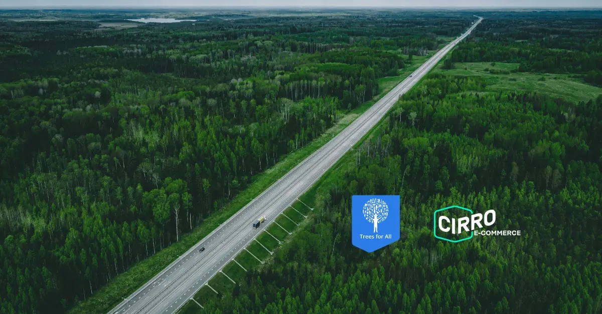 CIRRO E-Commerce partners with Trees for All to green the parcel delivery journey in Europe-img